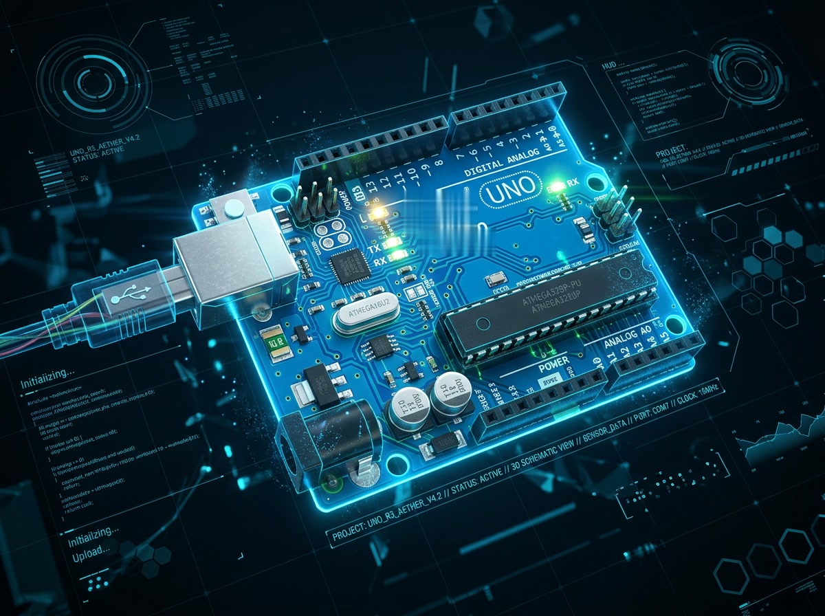 Arduino Uno R3 Board Topology