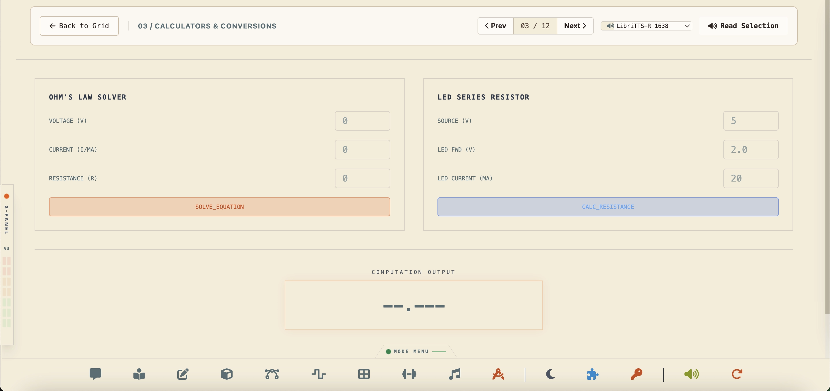 Calculators & Conversions Dual-Solver