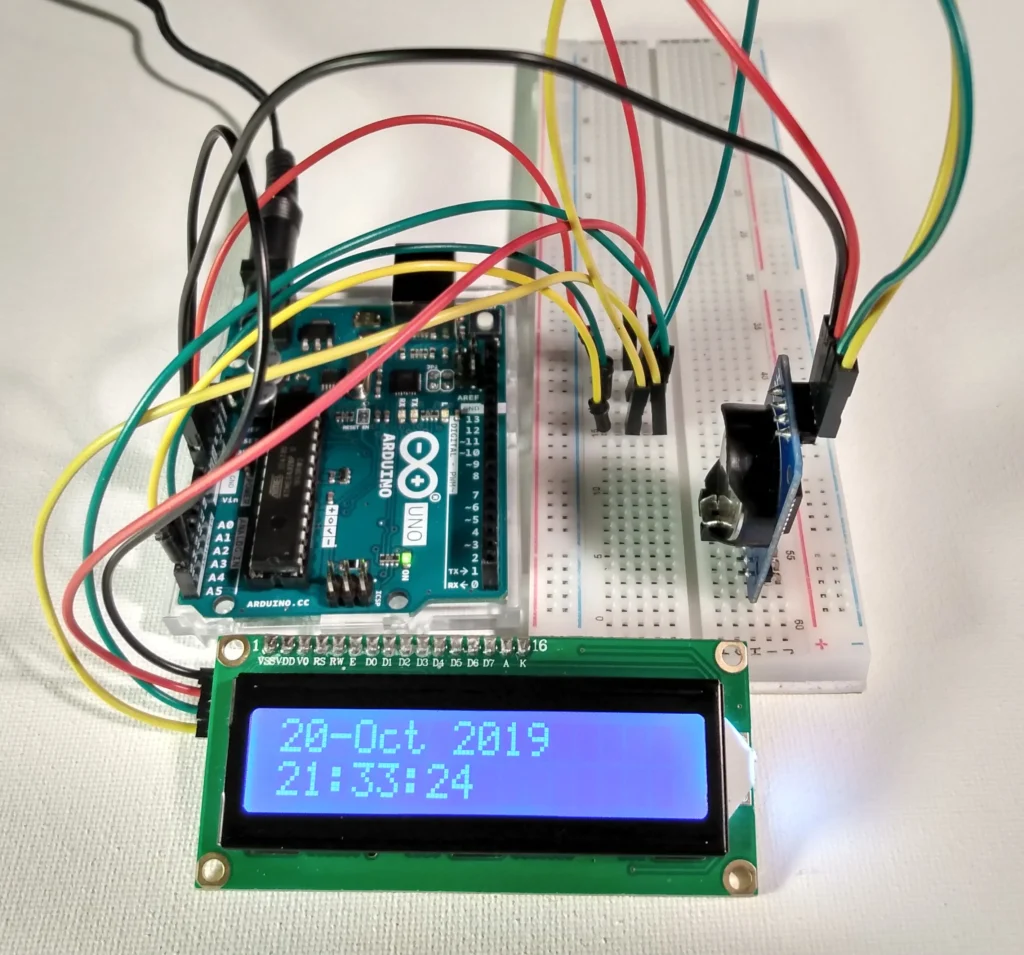 arduino-DS3231-rtc-i2c-lcd